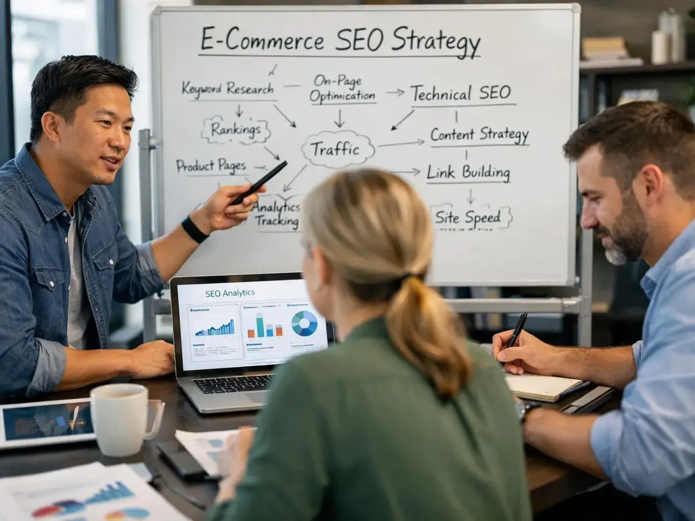 Our Ecommerce SEO process in Old City